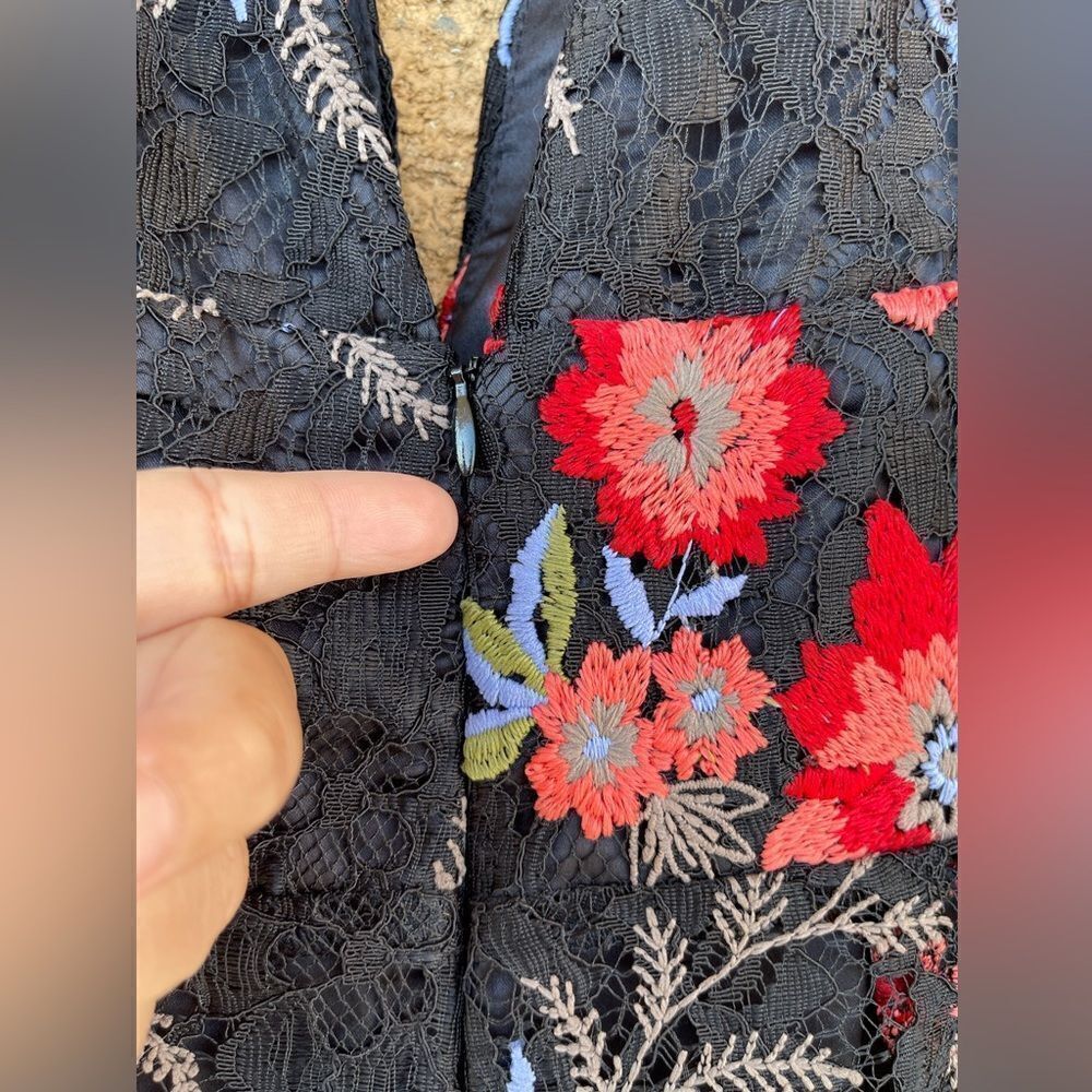 Lovers + Friends Floral Lace Kenneth Jumpsuit small - Picture 7 of 11